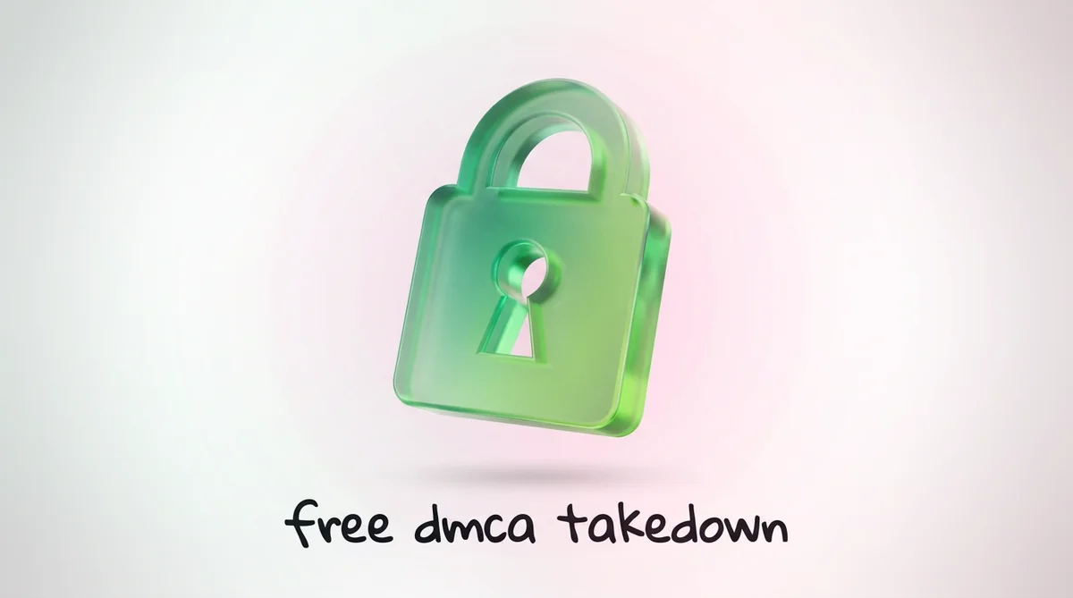 Free DMCA takedown